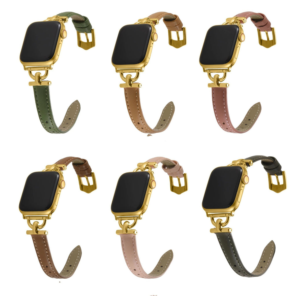 D Word Buckle Small Barbarian Waist Leather Strap